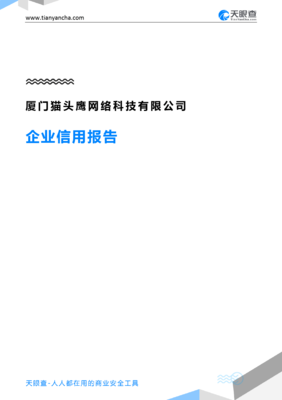 廈門貓頭鷹網(wǎng)絡科技有限公司企業(yè)信用報告與綜合實力解析